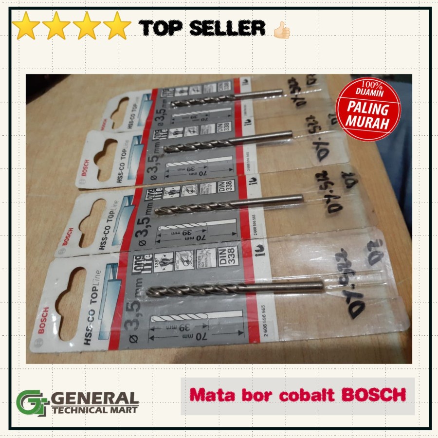 Mata bor Cobalt HSS BOSCH (Satuan)