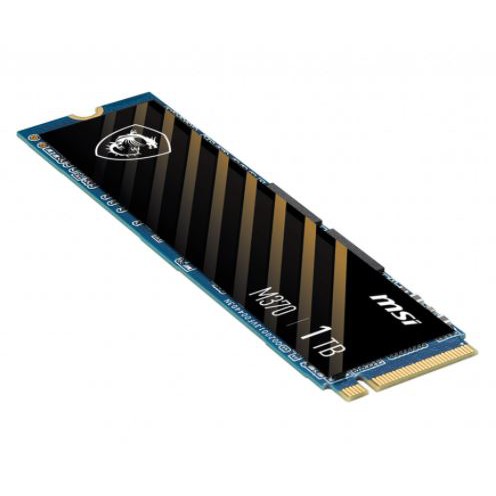 Ssd m.2 nvme msi spatium 1tb PCIe 3.0 x4 2280 3d nand flash m-370 m370 - m2 m-key nvm 1.3