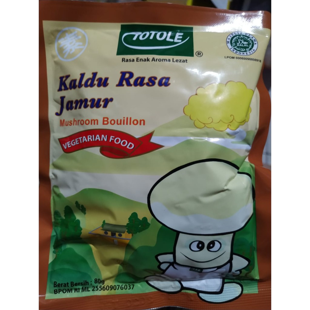 TOTOLE KALDU JAMUR 80 GRAM HALAL MUI