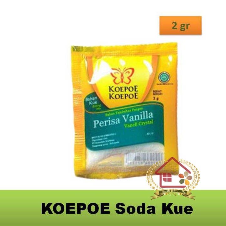 (2 gr) KOEPOE Perisa Vanilla Bubuk Koepoe Koepoe Perisa Sachet