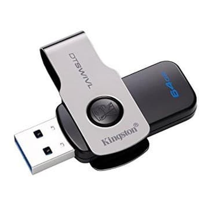 FLASHDISK KINGSTON DTSWIVL 64GB SUPPORT USB2.0 USB3.0