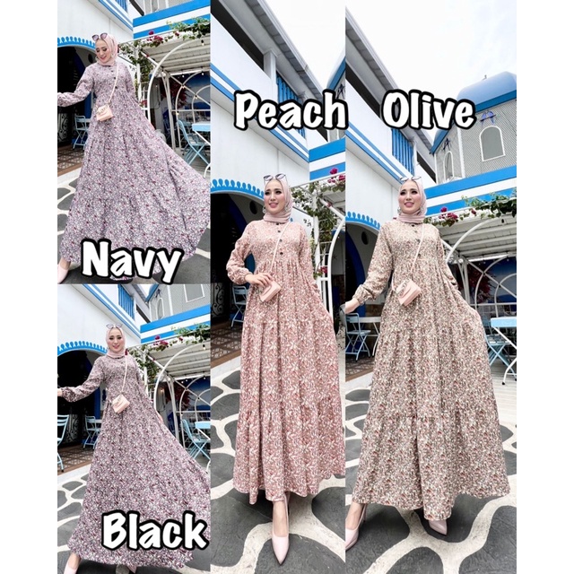 (SALE) ALLYRA 2 ORI GLZ GLAMZ Gamis Maxi Dress