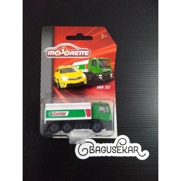 majorette tank truck man castrol