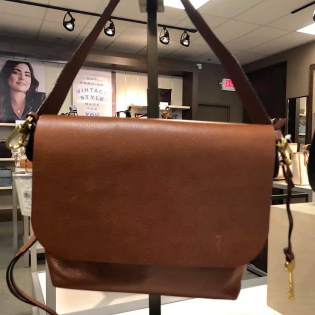 Fossil Maya Flap Crossbody Large