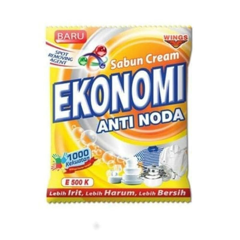 SABUN CREAM EKONOMI KUNING E 500 K / SABUN KRIM COLEK EKONOMI HIJAU