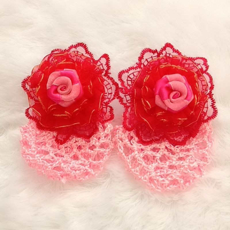 HARNET RAMBUT ANAK SEPASANG / HARNET WARNA MERAH SEPASANG / HARNET IMLEK