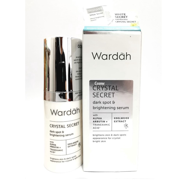 WARDAH CRYSTAL SECRET DARK SPOT &amp; BRIGHTENING SERUM 20ml ( NEW PACKAGE )
