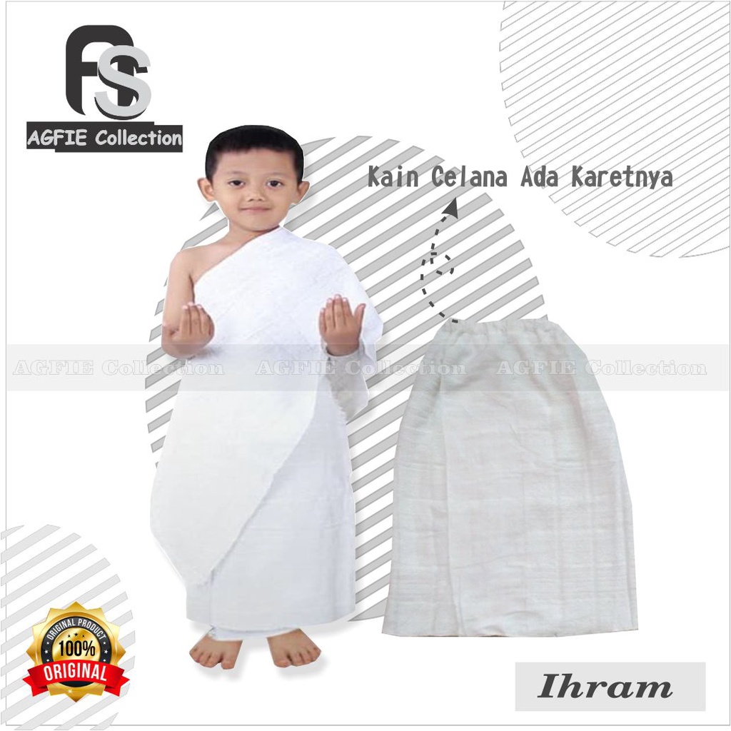 KAIN IHRAM TK INSTAN IHRAM SD MANASIK HAJI PREMIUM