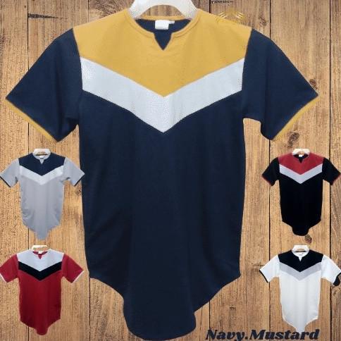 Baju Koko Pria Kaos Kurta FarSha Baju Koko Lengan Pendek Baju Koko