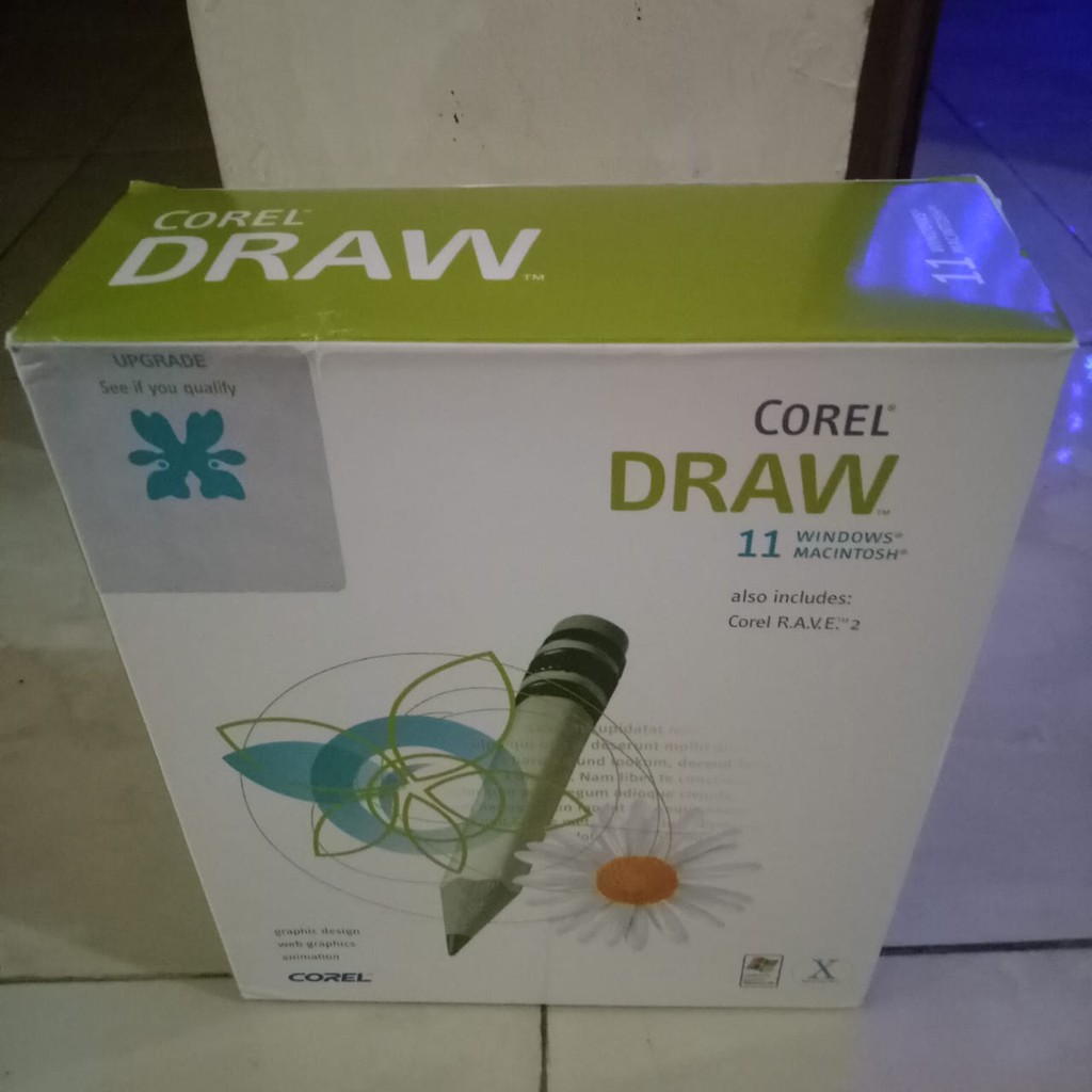 Corel Draw 11 Graphics Suite Macintoch Windows Includes Corel R A V E 2 Shopee Indonesia