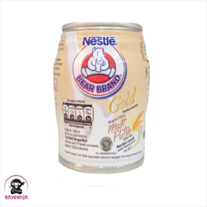 

NESTLE BEAR BRAND Gold White Malt 140 ml T-Ninjabayi 01