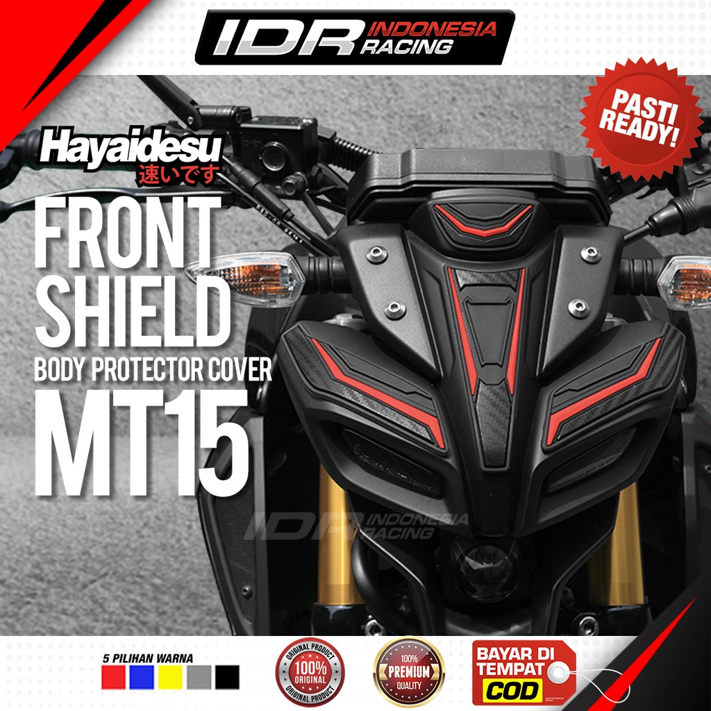 Hayaidesu Yamaha MT 15 Body Protector Front Shield Cover