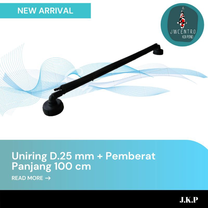 uniring kolam koi d.25 mm + pemberat