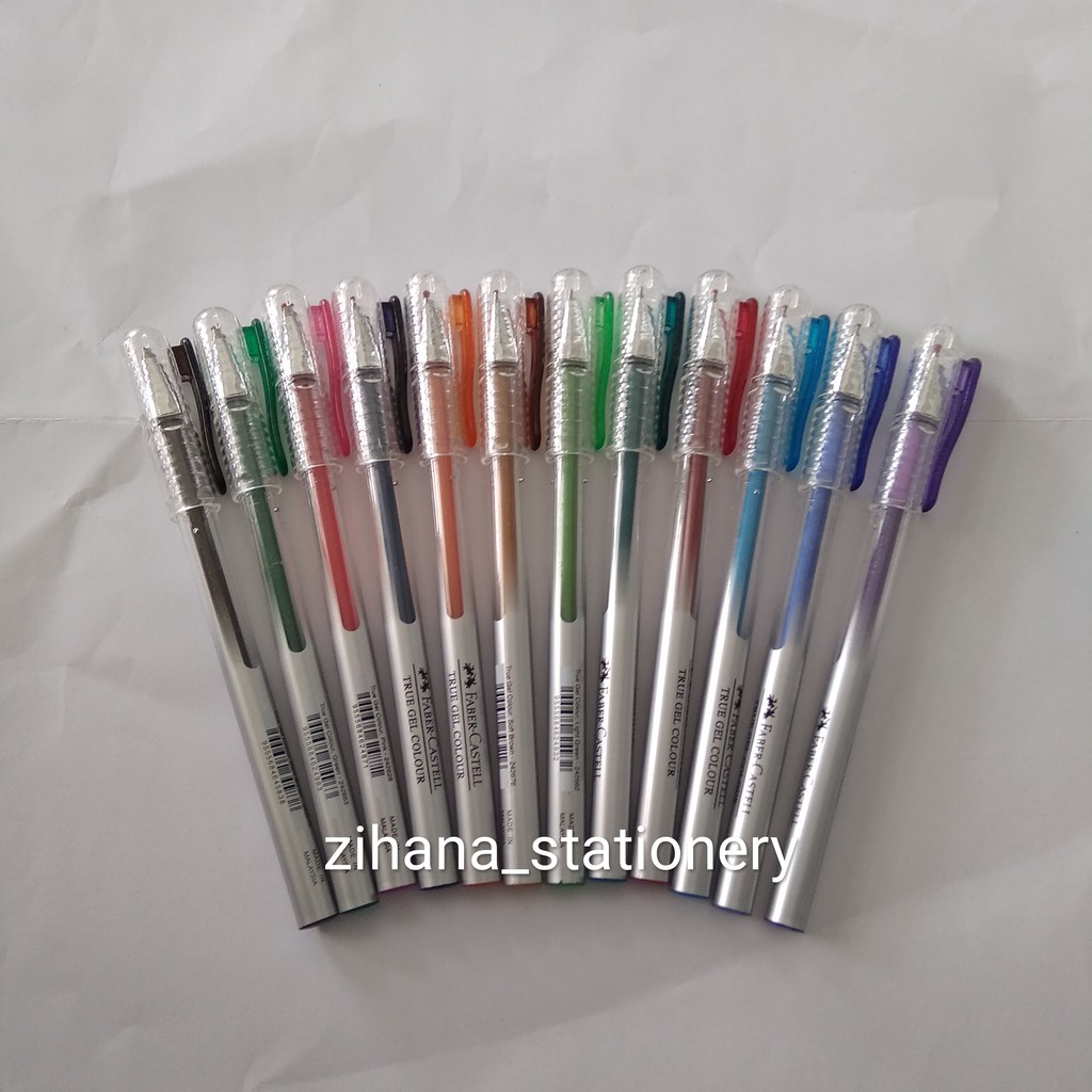 

Alat Tulis Bolpen / Pen / Pulpen / Bolpoint True Gel Colour Faber-Castell