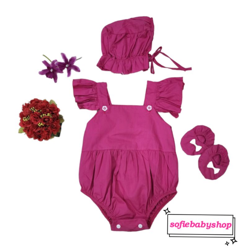 baju bayi perempuan set jumper baby girl