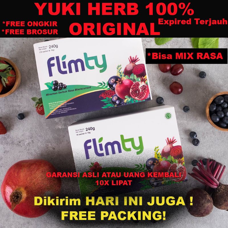Flimty Fiber Original (1Box) | Fiber | Detox | Diet | Bandung | Yukiherb|