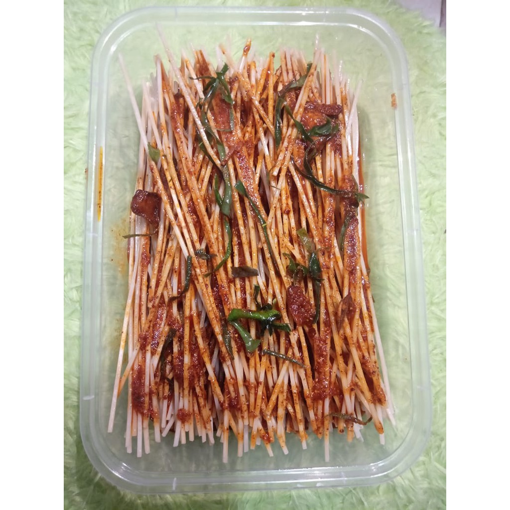 

MIE LIDI KURUS PEDAS BASAH 150 GRAM / LIDI LIDIAN /MIE BITING