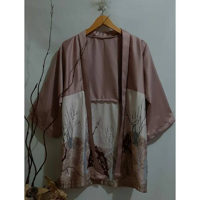 Outer pinky japan kimono pinky