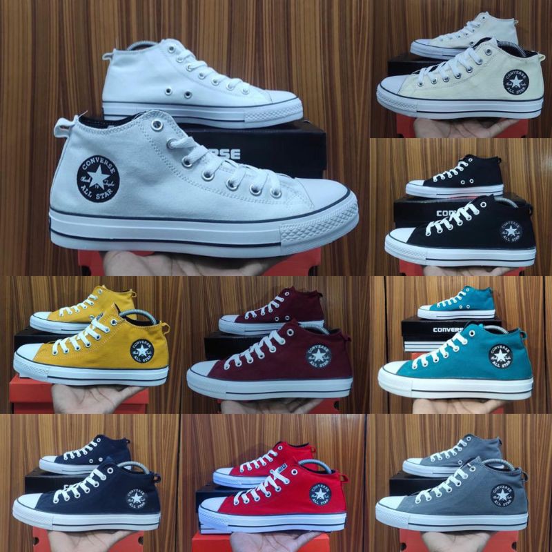 SEPATU SNEAKER CONVERSE CLASIK  SEMI BOOT/HIGH