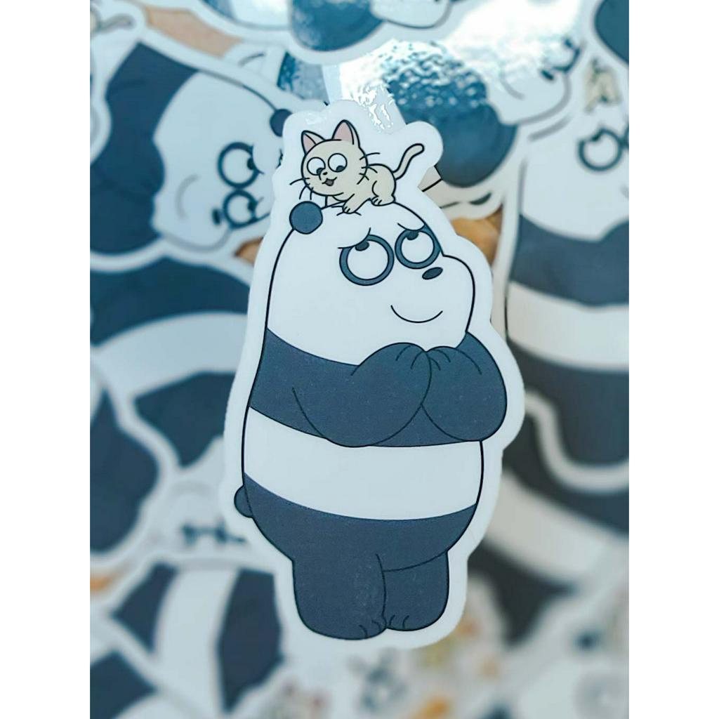 

Sticker WeBareBears Kualitas Anti Air Tahan Gores Stiker Lucu - Laptop/ Jurnal/ Tumbler/Koper/Cermin/ Kulkas DLL