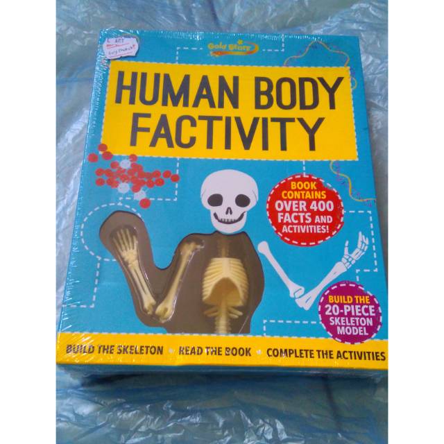 Buku anak Human Body Factivity