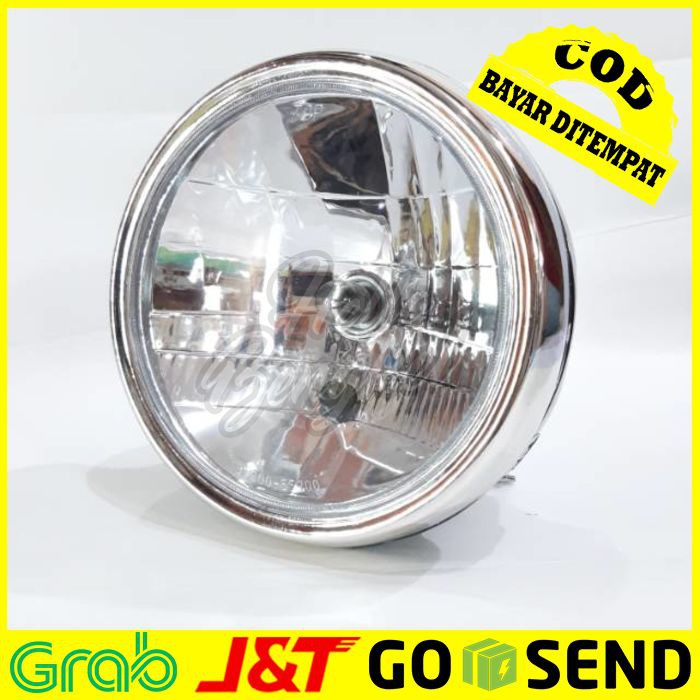 Reflektor lampu depan assy thunder 125