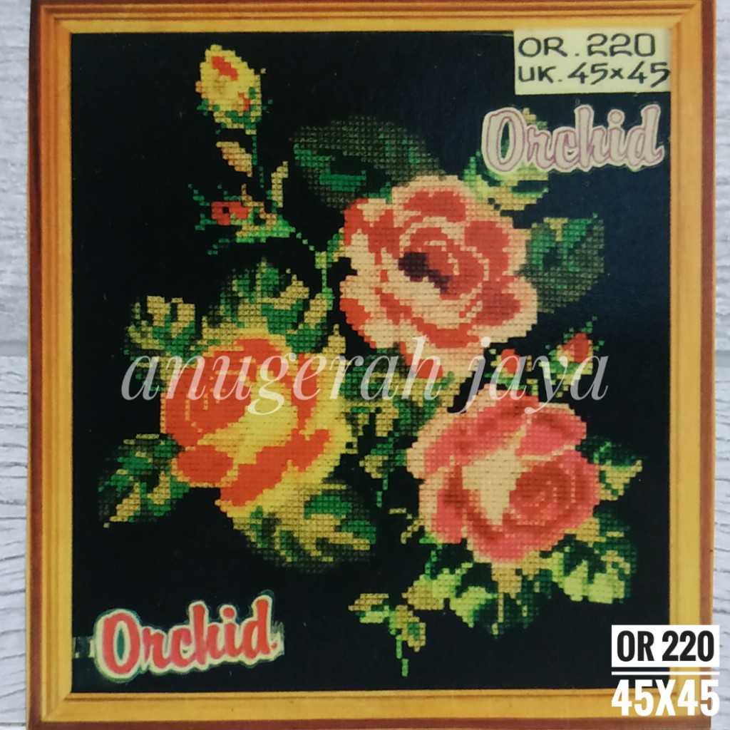 Paket Kristik Orchid Set 220