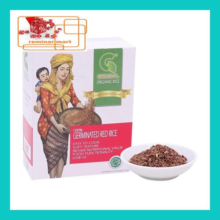 

S0Bers Gasol Organik Beras Merah 300Gr / Makanan Bayi Ric0S50B