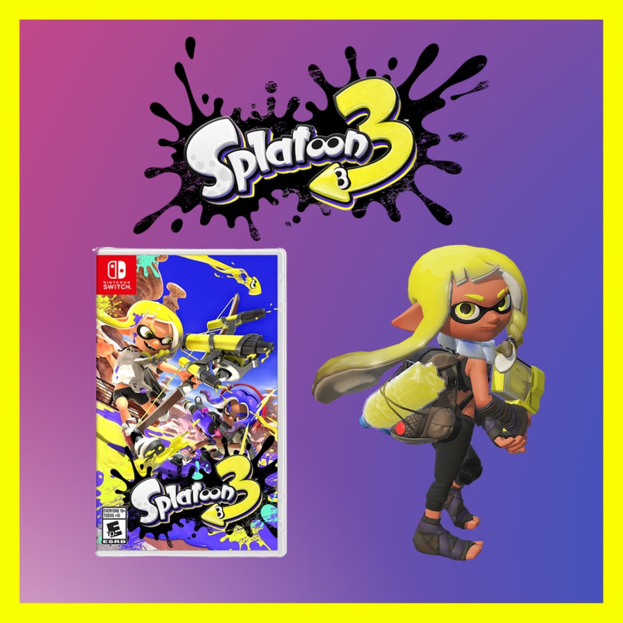 Splatoon 3 Nintendo Switch/Kaset Nintendo Switch