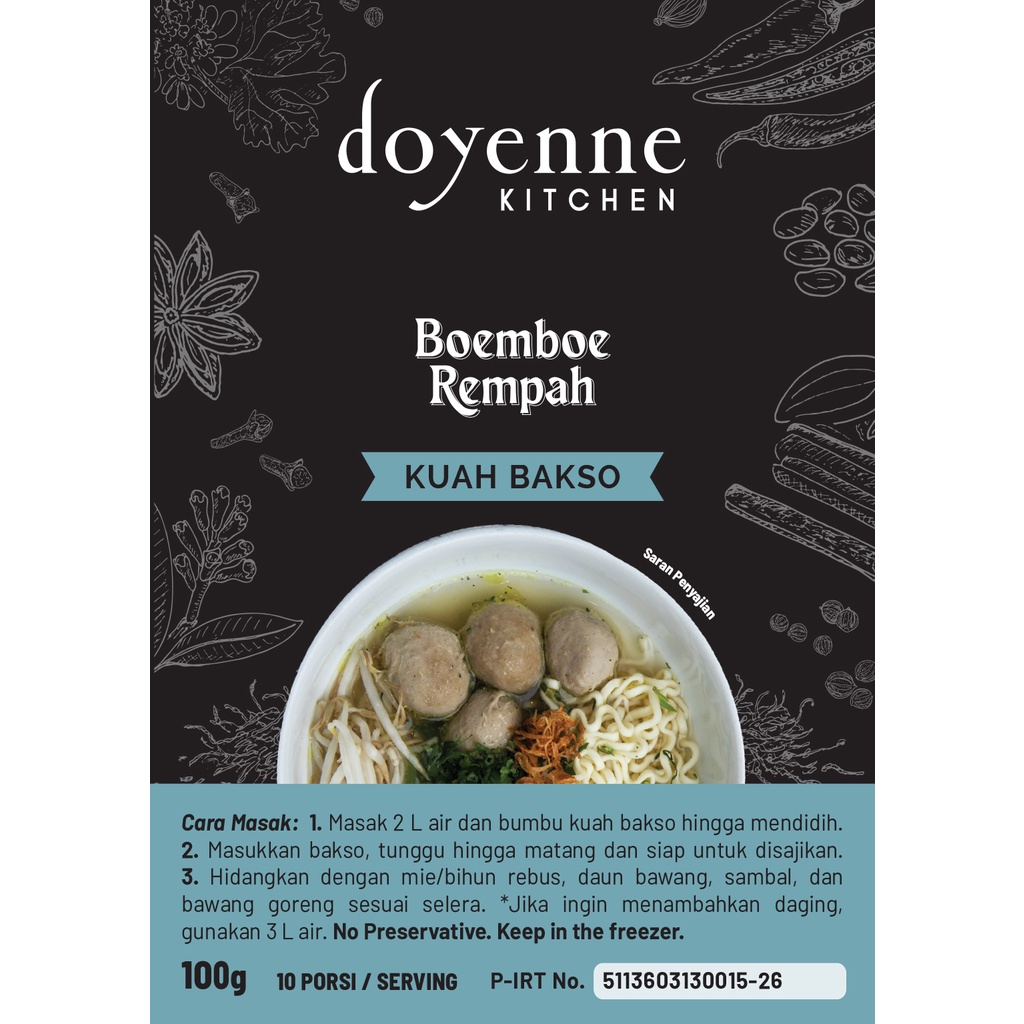 

Boemboe Rempah Kuah Bakso