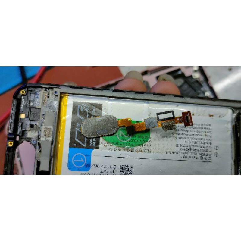 FINGERPRIN SIDIK JARI TOMBOL HOME VIVO V5S V 5 S ORI BAWAAN NURMAL