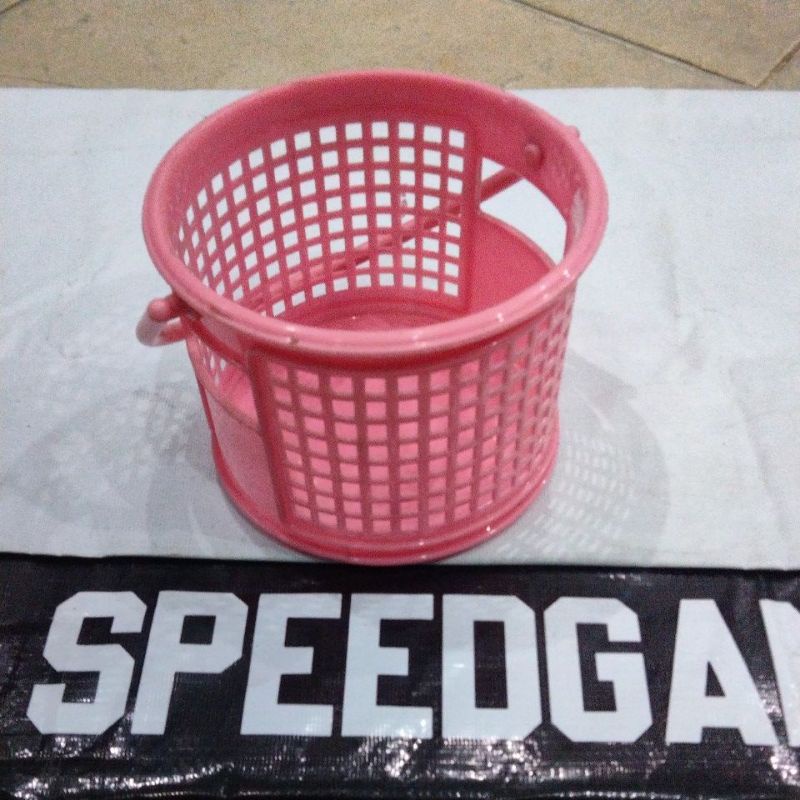 Keranjang Mini Plastik Kecil / Keranjang Sabun / Mini Twin Pan