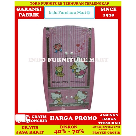 Lemari Pakaian Minimalis Baju Anak Kea Panel Kea Panel Blh 1601