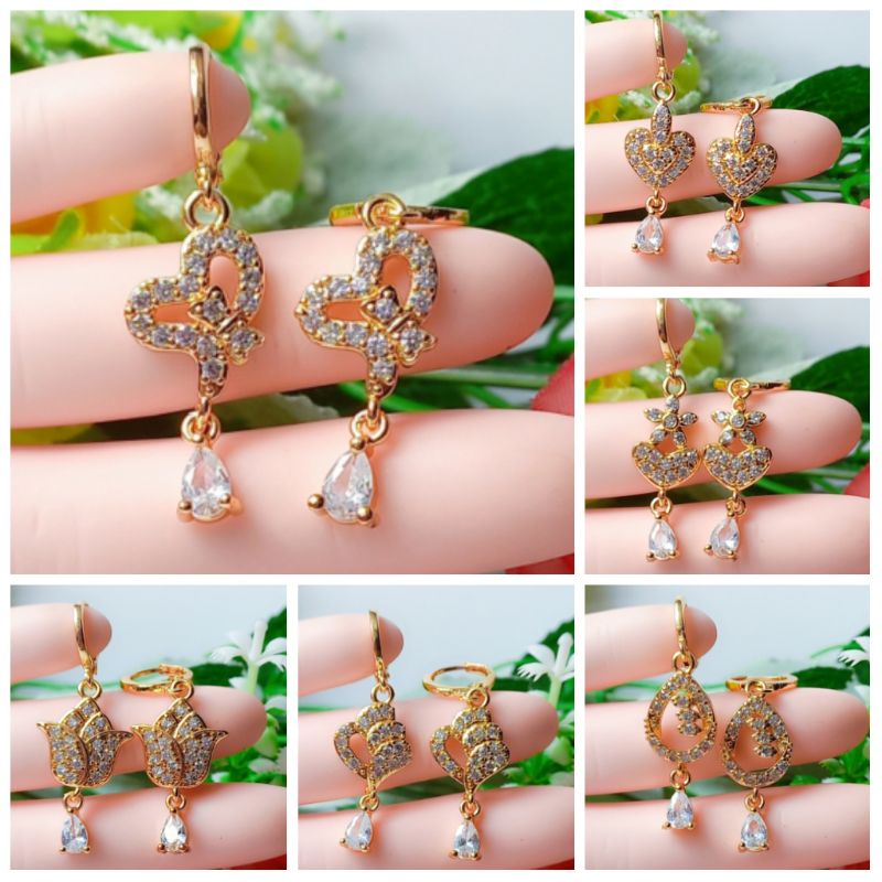 Anting Xuping Batu Permata Murah