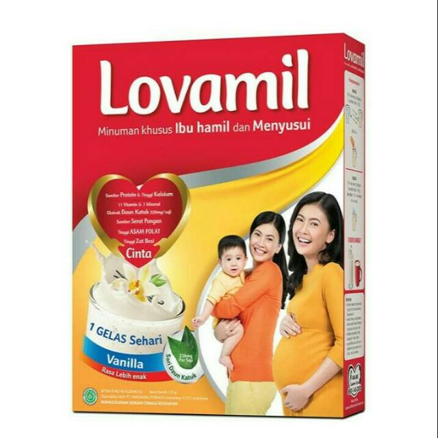 LOVAMIL susu Ibu Hamil & Menyusui