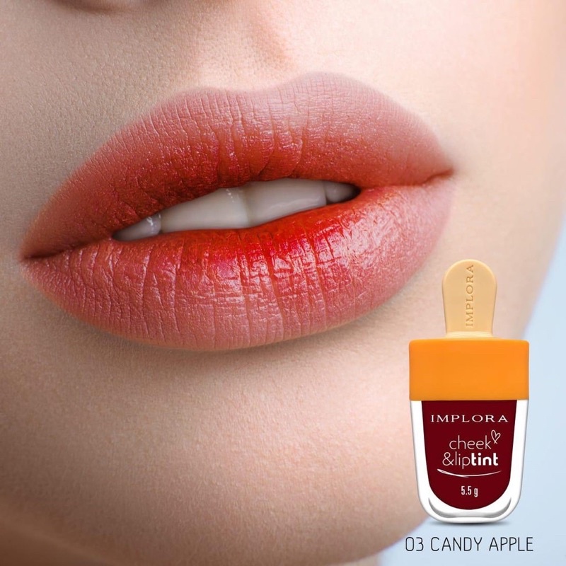 Implora Cheek and Lip tint Original BPOM | Implora Jelly Tint | | Lip Tint Glossy | BPOM | Lip Tint Implora | Rose Lip Serum Petals (BPOM)(viral)| GELSIE BEAUTY