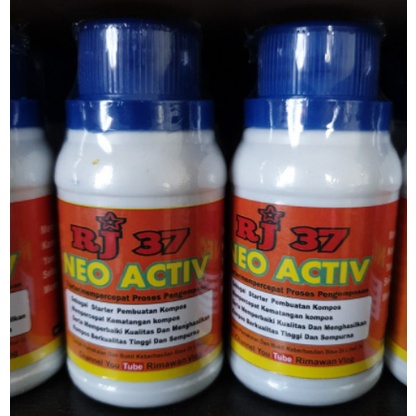 RJ 37 Neo Activ 100 ml - Formula Turbo Fermentasi 3 Hari