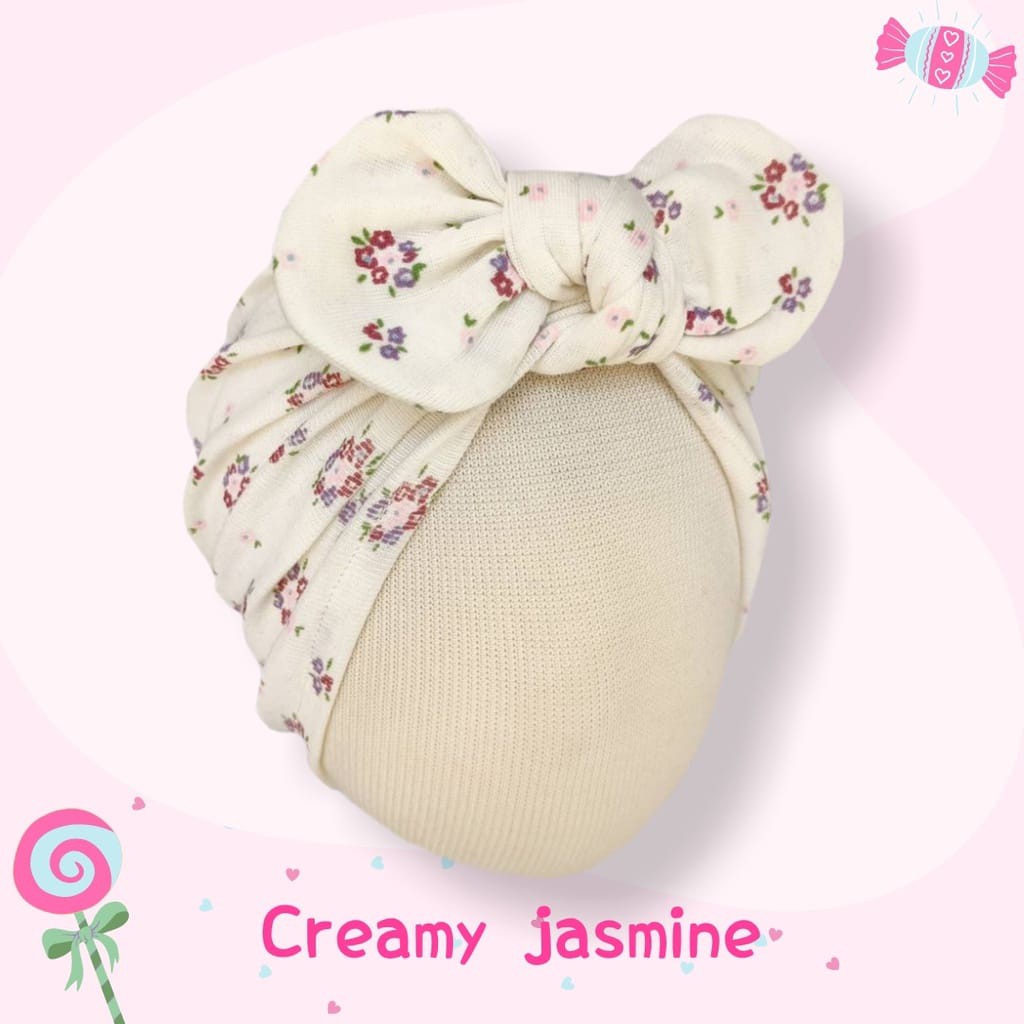 Turban Bayi dan Anak seri Motif Lucu - Turban Pita Bandana Headwrap Ciput Anak