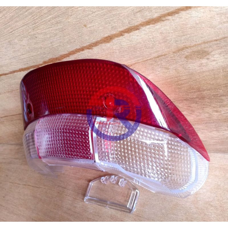 Aweh. Mika kaca lampu stop sen belakang Yamaha f1zr Force 1z fizr Scorpio g merah