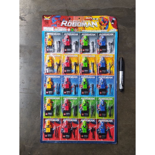 Mainan lego lembaran ninja go isi 20 pcs