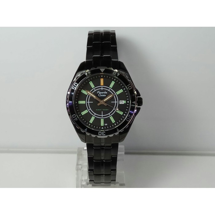 JAM TANGAN WANITA ALEXANDRE CHRISTIE NIGHT VISION ORIGINAL AC 9215 NMD BIPBA TERMURAH WOMEN'S WATCH