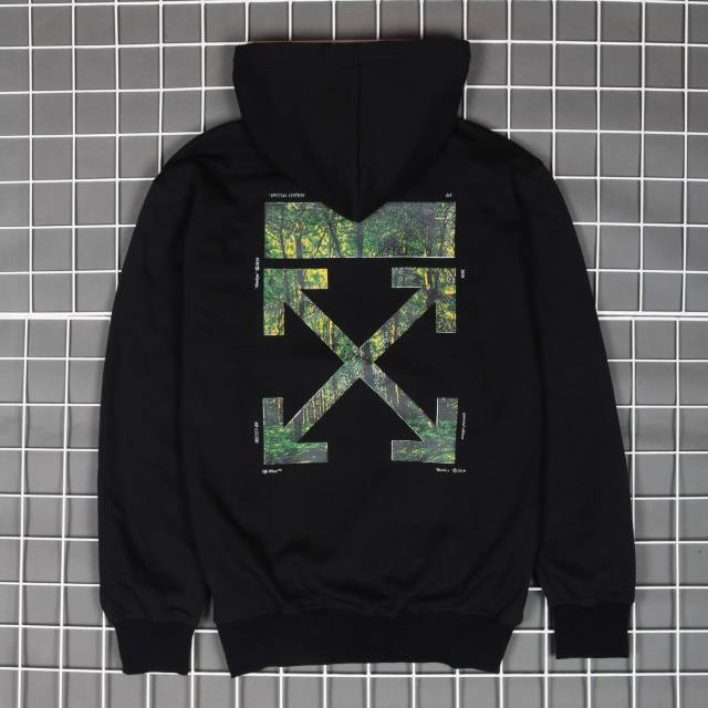 JAKET HOODIE OFF WHITE ORIGINAL