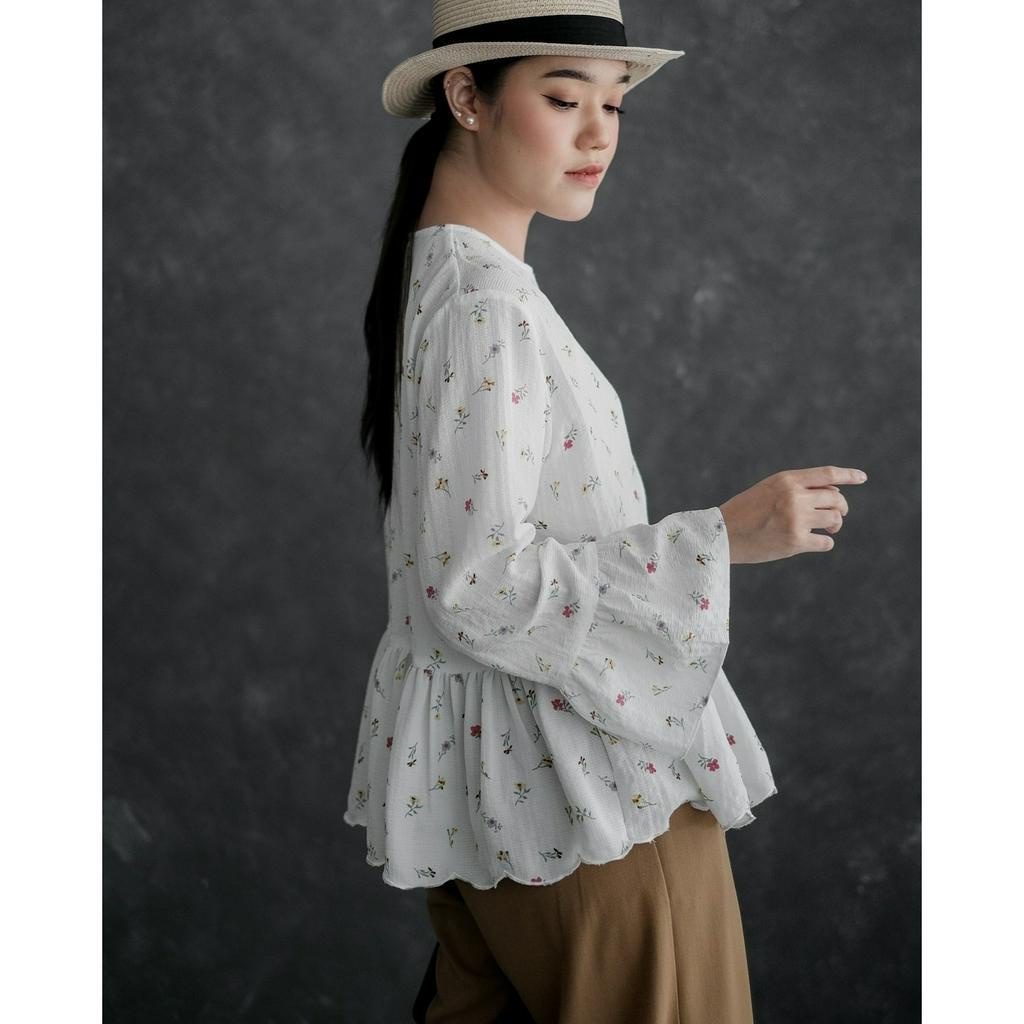 Myrubylicious YHUJU BLOUSE KODE NN2724 | BLOUSE | BLOUSE WANITA | BLOUSE LENGAN PANJANG | BLOUSE MOTIF