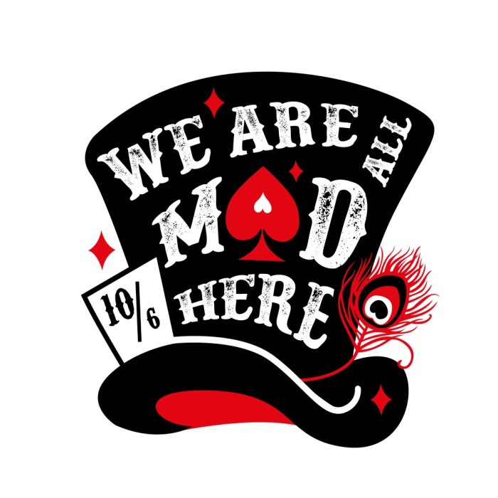 Jual kitpaintbodyface lolitattoo temporary tattoo mad hatter hat