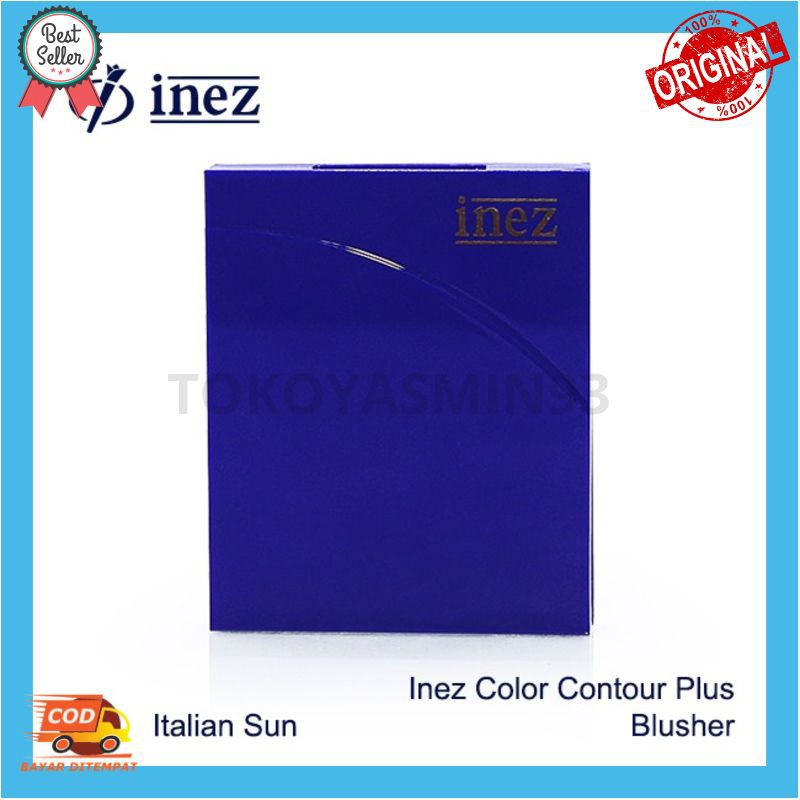 Inez Color Contour Plus Blusher (New Case) Murah