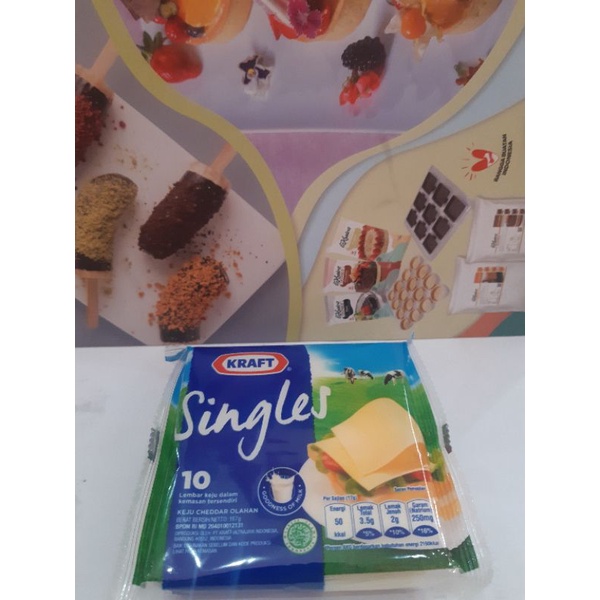 

kraft single slice 10 lembar