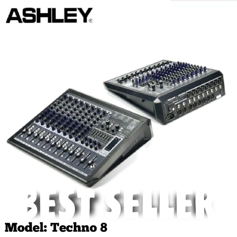 Mixer Ashley Techno 8 Original 8 Channel