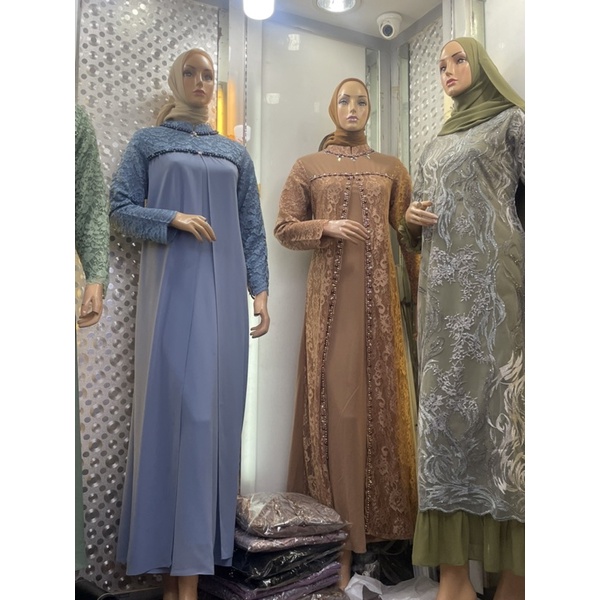 Terbaaru Gamis Lebaran/ REALPICT GAMIS PAYET PREMIUM / GAMIS ATHAYA DRESS / GAMIS IMPORT / GAMIS PESTA / GAMIS CERUTY