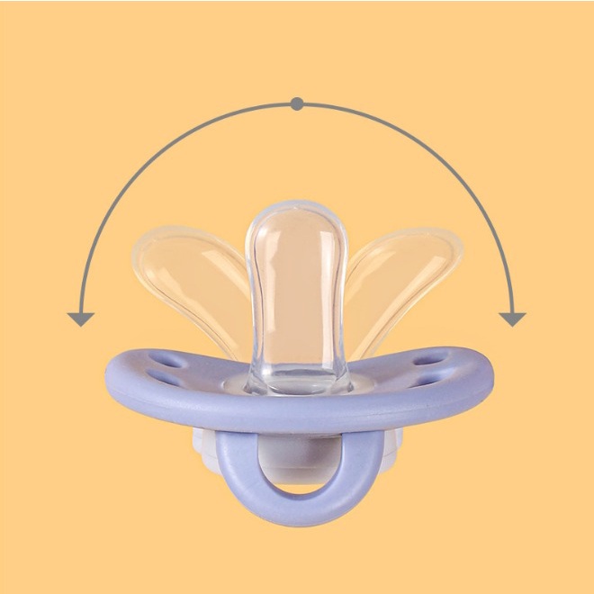 BabyBeeBoo Empeng Dot Bayi Silikon Premium Baby Pacifier + Box Higienis Food Grade Soother Silicone-4