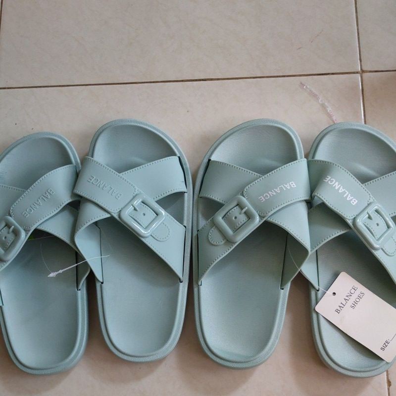 12.12 Birthday Sale New BLC 1969 Sandal Jelly Cuted ✓COD bacadeskripsi-Gesper-Toska